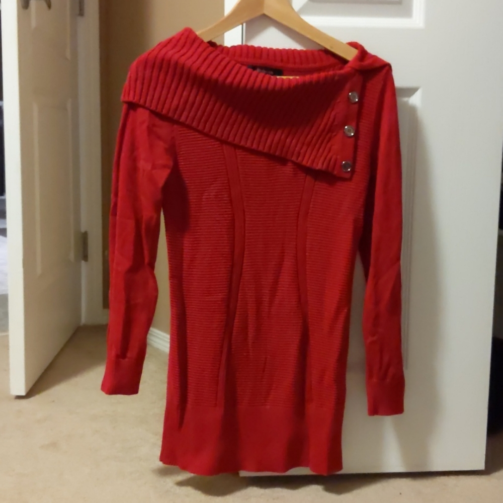 Style & co. Red cowl neck sweater - Size M